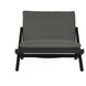 Bari Charcoal / Gracebay Grey Outdoor Lounge Chair